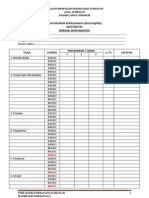 Borang Skor Individu Math Form 1