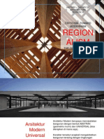 H + T 2013 Sesi 18 Regionalism by Ir. revianto budisantosa M.  arch