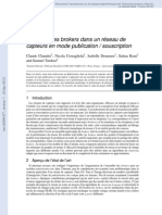 Selection Des Brokers Dans Un Reseau de Capteurs en Mode Publication Souscription PDF
