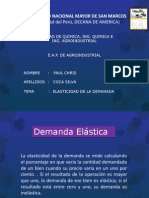 Demanda Elástica