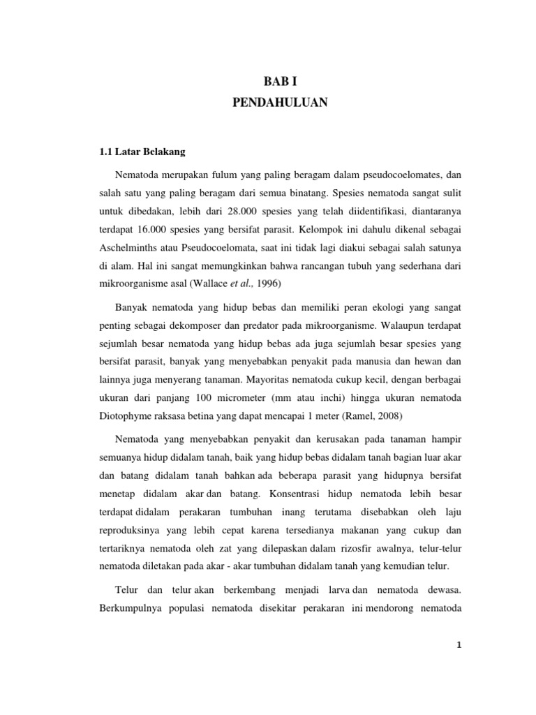 Contoh Latar Belakang Laporan Praktikum Kimia Riset - Riset