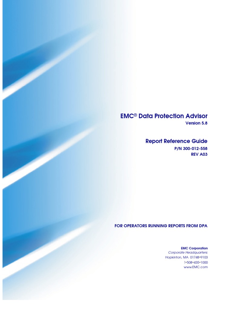 Report Reference Guide PDF | PDF | File System | Computer Data Storage