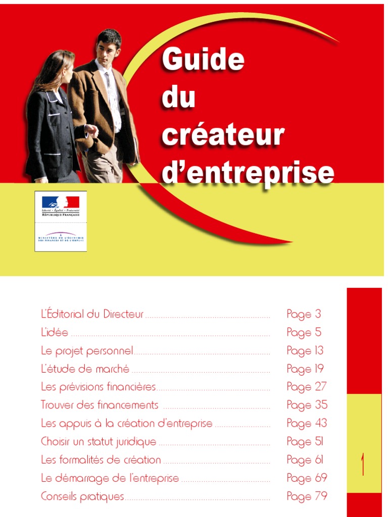 Guide complet pour créer une entreprise | PDF