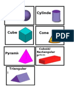 3D Shapes Identification Guide