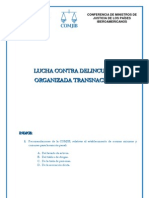 COMJIB lucha contra delincuencia organizada