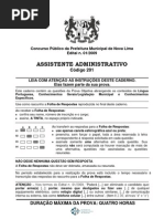 Ass Adm Nova Lima 2010