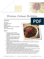 Mocha Crème Brûlées