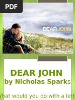 Download DEAR JOHN 1pptx by Lucille Lu SN144421550 doc pdf