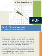 Curs Top Management-Optimizarea Unicriteriala Si Deciziile de Grup