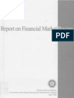 Report On Financial Market Review by The Hong Kong SAR Government in April 1998