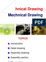 Assembly and Working Drawing