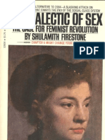 Firestone Shulamith Dialectic Sex Case Feminist Revolution