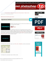 Tutoriais Photoshop - Efeito de Movimento para Texto PDF