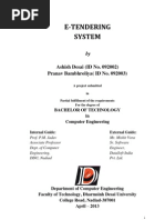 Download eTendering System SRS by Ashish Desai SN144435646 doc pdf