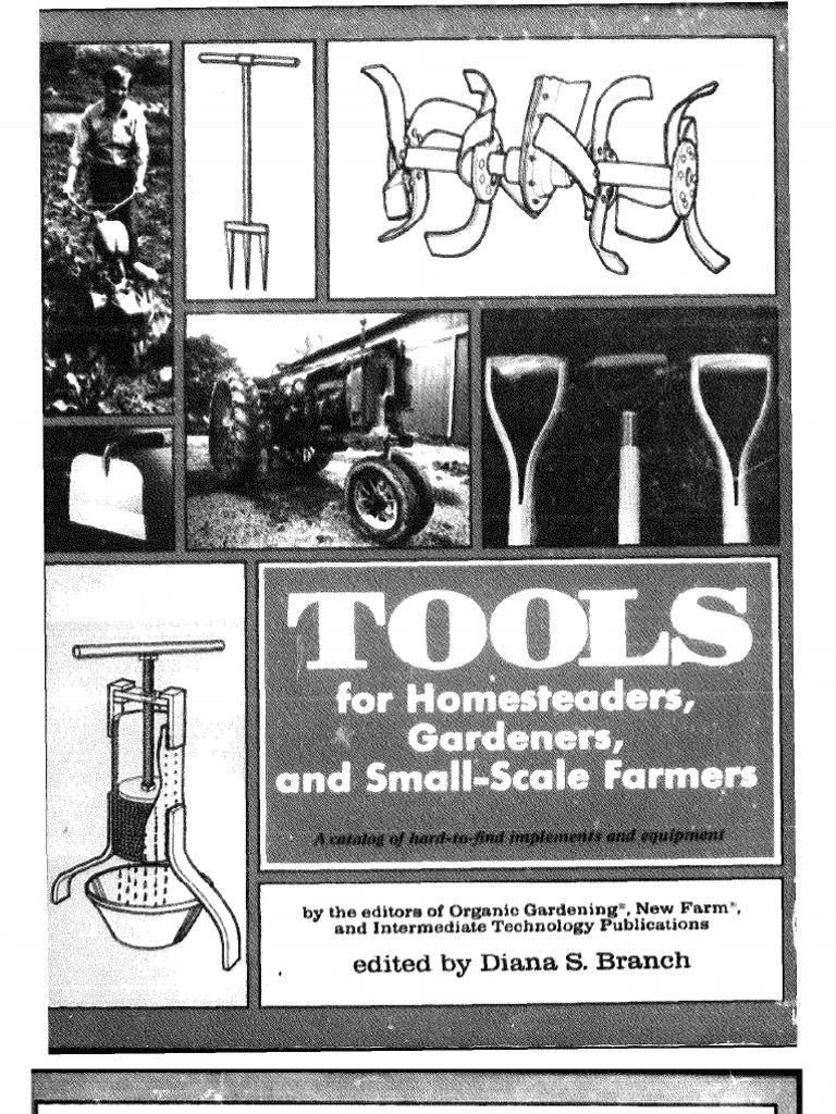 Tools For Homesteaders | PDF | Farms | Hay