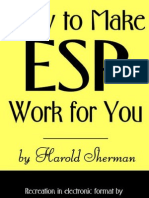 95854771 Harold Sherman How to Make ESP Work for You
