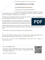 4 dicas para estimular o empreendedorismo nos seus filhos – Saia do Lugar