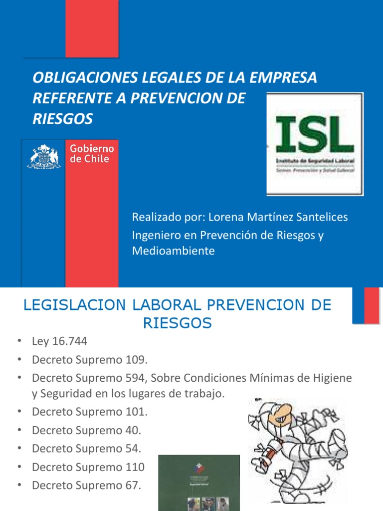 Obligaciones Legales de La Empresa Isl