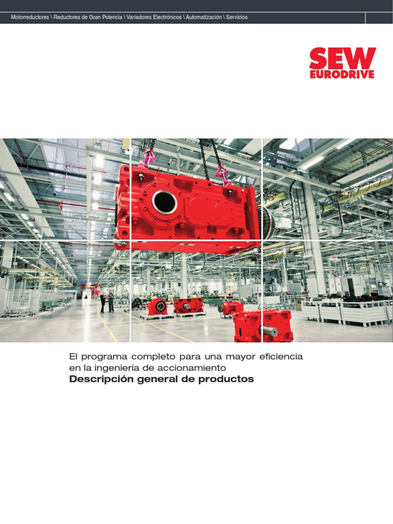 Brochure Sew PDF | PDF | Engranaje | Automatización