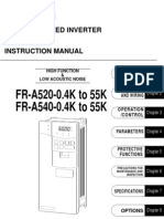 Mitsubishi A500 Series VFD Manual