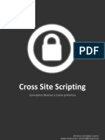 Cross Site Scripting-Antonio Gonzalez Castro-Parte I