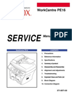 PE16 Service Manual