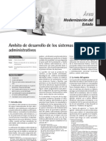 Ámbito de Desarrollo de Los Sistemas Administrativos PDF