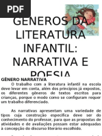 Generos Da Literatura Infantil_ Narrativa e Poesia