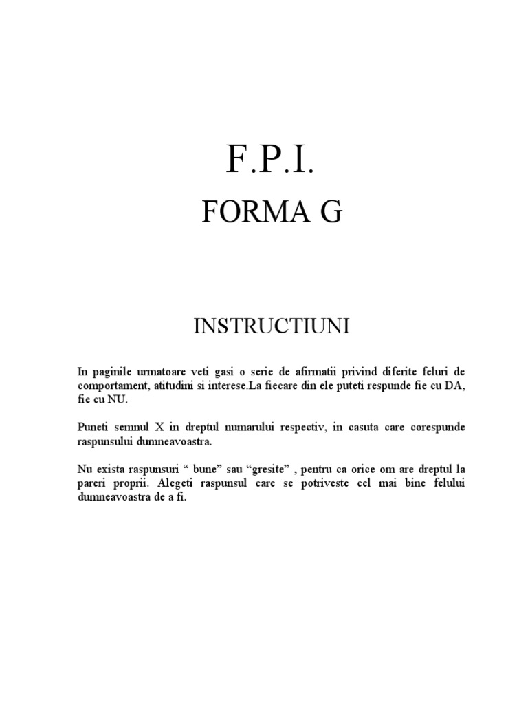 FPI | PDF