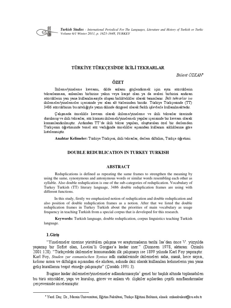 Turkish | PDF