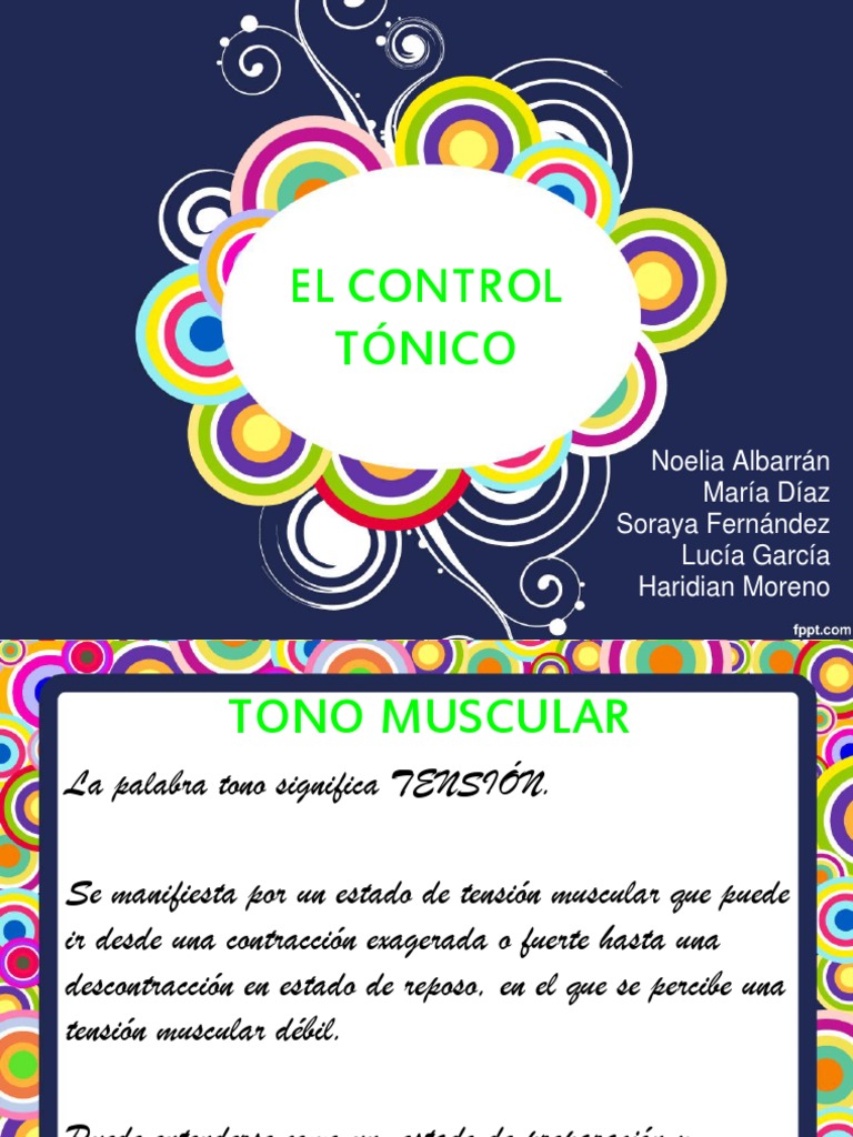 El Control Tónico Pdf Músculo Las Emociones