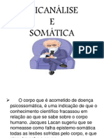 PSICANÁLISE E SOMÁTICA