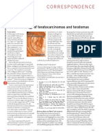 The Terminology of Teratocarcinomas and Teratomas