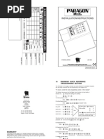 Download Paragon Plus Installer Manual by Alan Hopcroft SN144502412 doc pdf
