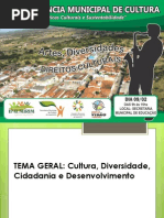 conferência de Cultura em Ipaumirim- Ce
