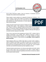 Comunicado Público Coordinadora Endeudados Corfo PDF