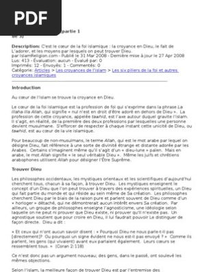 La Divine Misericorde De Dieu Pdf Prophetes Et Messagers De L Islam Dieu
