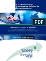 Redes Telecomunicaciones U1 - Fundamentos de Redes de Telecomunicaciones PDF