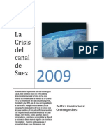 La Crisis Del Canal de Suez