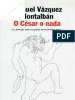 Vázquez Montalbán, Manuel - O Cesar o Nada