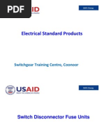 Electrical Standard Products: Switchgear Training Centre, Coonoor