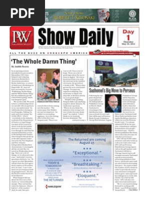 BEA Show Daily, May 30, Day 1