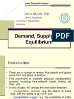 Demand, Supply and Equilibrium: Budi Yulianto, ST, MSC, PHD