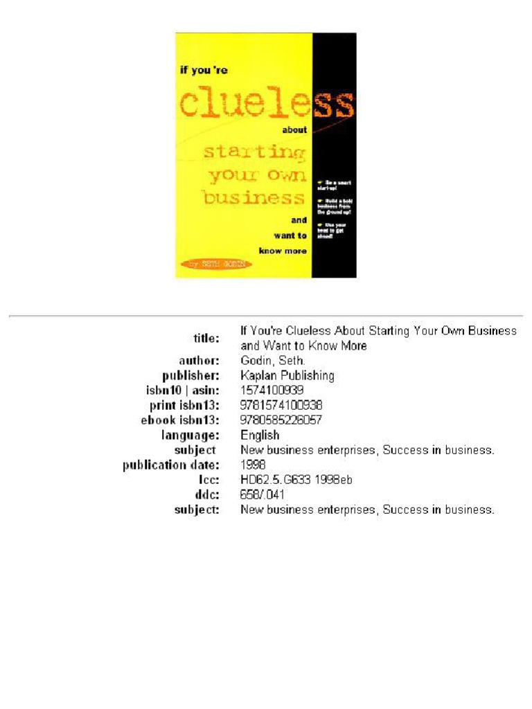 Starting Your Business Pdf Download Free Pdf Small Business Small