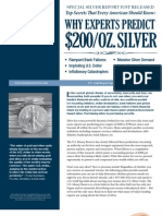 Why Experts Predict: /oz. Silver