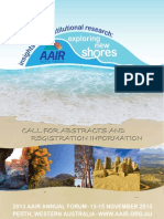 AAIR 2013 Call For Papers Document - Final PDF