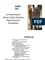 INFECCIOSAS Caballos Peste Equina