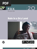 Rain in a Dry Land Discussion Guide - POV