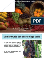 Frutas Con El Estomago Vacio