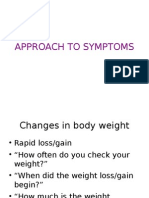 Approach To Symptoms